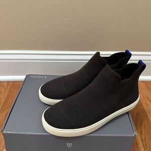 Rothy's Women’s The Merino Chelsea Boots in Espresso